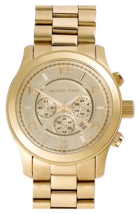 michael kors runway watch 3197 on sale|Michael Kors runway chronograph watch.